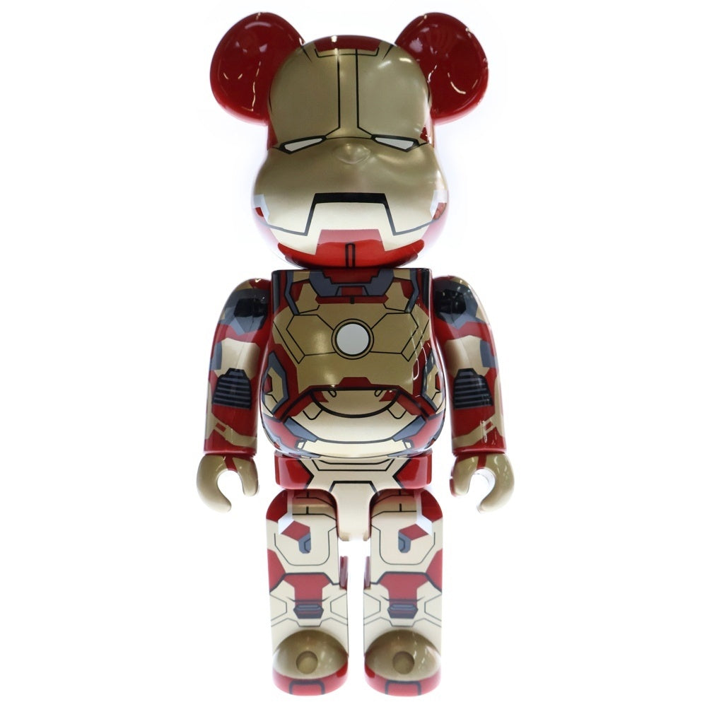 MEDICOM TOY(メディコムトイ) BE@RBRICK MARVEL IRON MAN 3 IRON MAN MARK XLII 400% ベアブリック マーベル アイアンマン3 マーク42 人形 フィギュア レッド