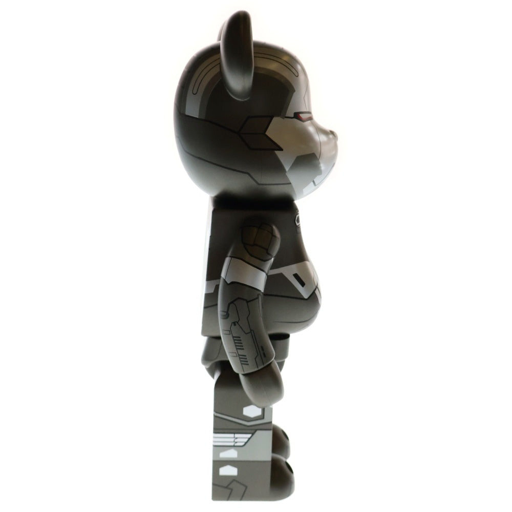 MEDICOM TOY(メディコムトイ) BE@RBRICK MARVEL IRON MAN 3 WAR MACHINE 400% ベアブリック マーベル アイアンマン3 ウォーマシン 人形 フィギュア グレー
