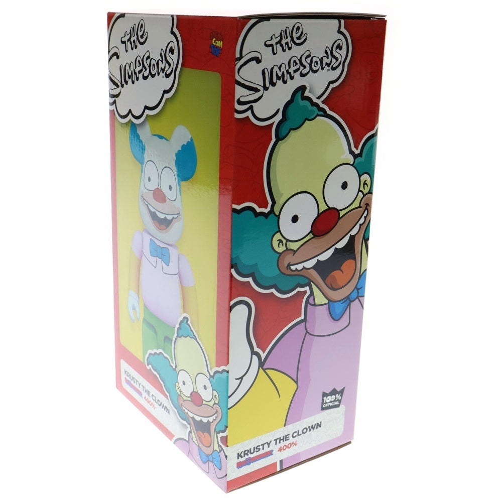 MEDICOM TOY(メディコムトイ) BE@RBRICK THE SIMPSONS KRUSTY THE CLOWN 400% ベアブリック ザ シンプソンズ クラスティー ザ クラウン 人形 フィギュア マルチ