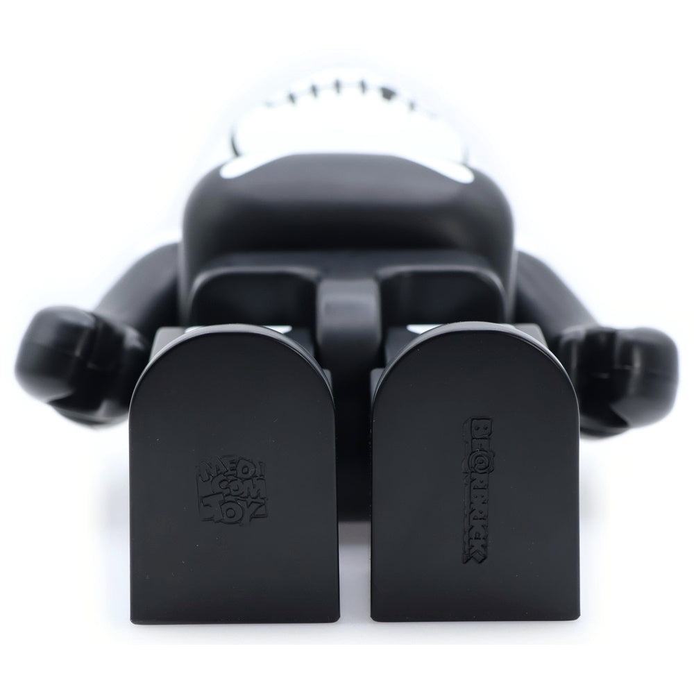 MEDICOM TOY(メディコムトイ) BE@RBRICK BALZAC ATOM AGE VAMPIRE IN 308 400% ベアブリック バルザック アトムエイジ ヴァンパイアイン308 人形 フィギュア ブラック/ホワイト