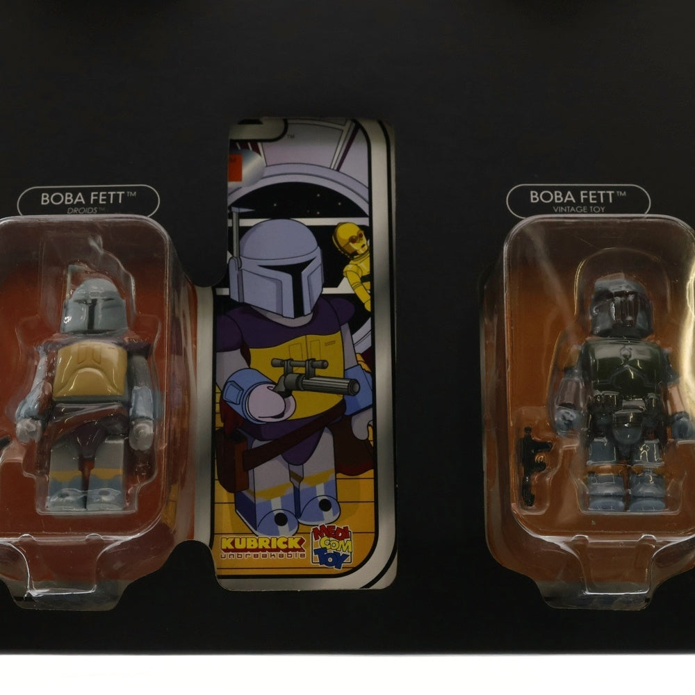 MEDICOM TOY(メディコムトイ) KUBRICK STAR WARS BOBA FETT COLLECTION SET OF 6 PCS COLLECTORS EDITION 100% キューブリック スターウォーズ ボバ フェット コレクション6パック フィギュア
