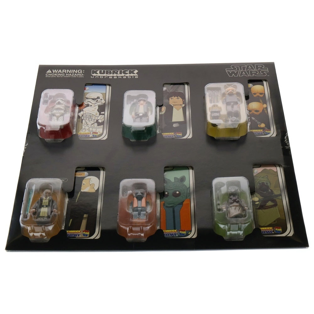 MEDICOM TOY(メディコムトイ) KUBRICK STAR WARS SERIES 2 SET OF 6 PCS COLLECTORS EDITION 100% キューブリック スターウォーズ シリーズ2 6パック コレクターズエディション フィギュア