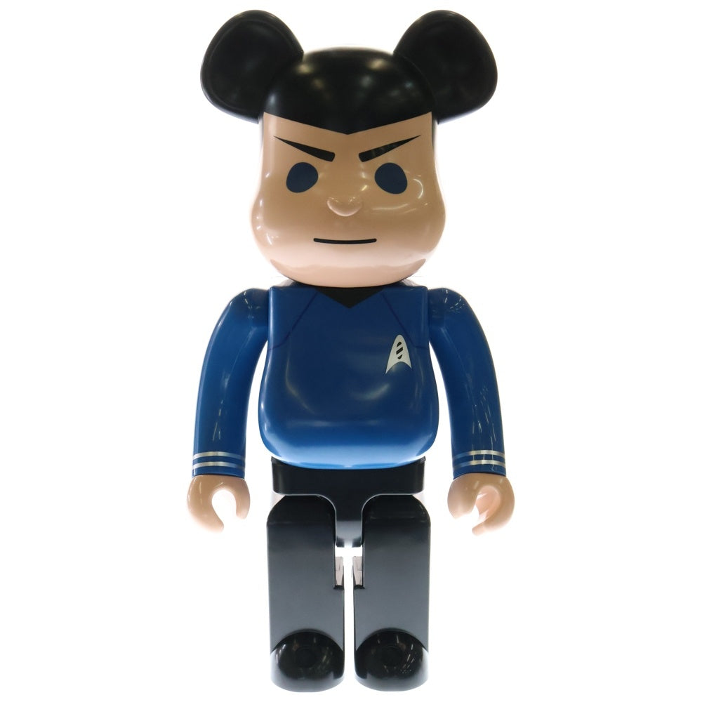 MEDICOM TOY(メディコムトイ) BE@RBRICK STER TREK SPOK 1000% ベアブリック スタートレック スポック フィギュア 人形 ブルー/ブラック