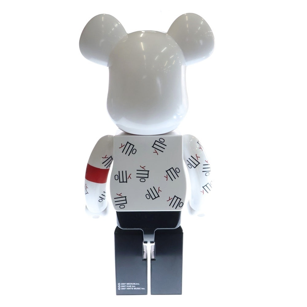 MEDICOM TOY(メディコムトイ) BE@RBRICK Yellow Magic Orchestra 1000% ベアブリック イエローマジックオーケストラ フィギュア 人形 ホワイト/ブラック