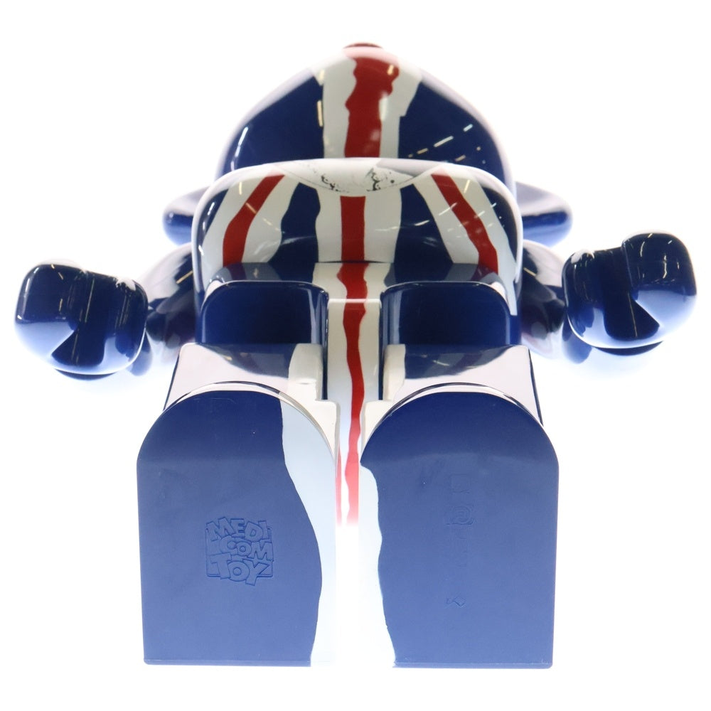 MEDICOM TOY(メディコムトイ) BE@RBRICK Sex Pistols God Save The Queen 1000% ベアブリック セックスピストルズ ゴッド セイヴ ザ クイーン フィギュア 人形 ブルー/レッド