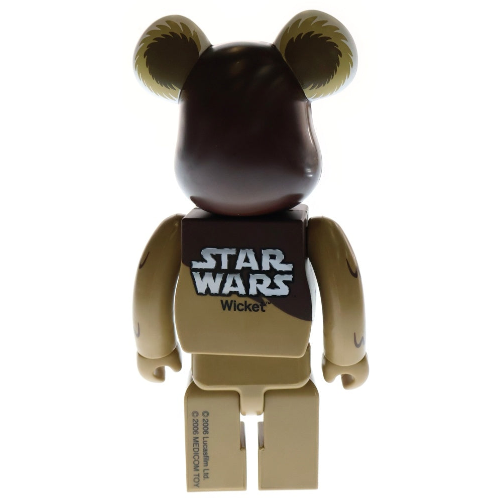 MEDICOM TOY(メディコムトイ) BE@RBRICK STARWARS Wicket 400% ベアブリック スターウォーズ ウィケット フィギュア 人形 ブラウン