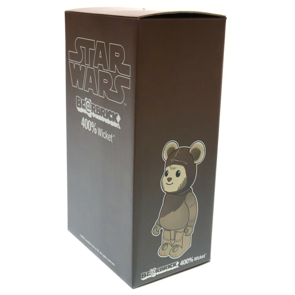 MEDICOM TOY(メディコムトイ) BE@RBRICK STARWARS Wicket 400% ベアブリック スターウォーズ ウィケット フィギュア 人形 ブラウン