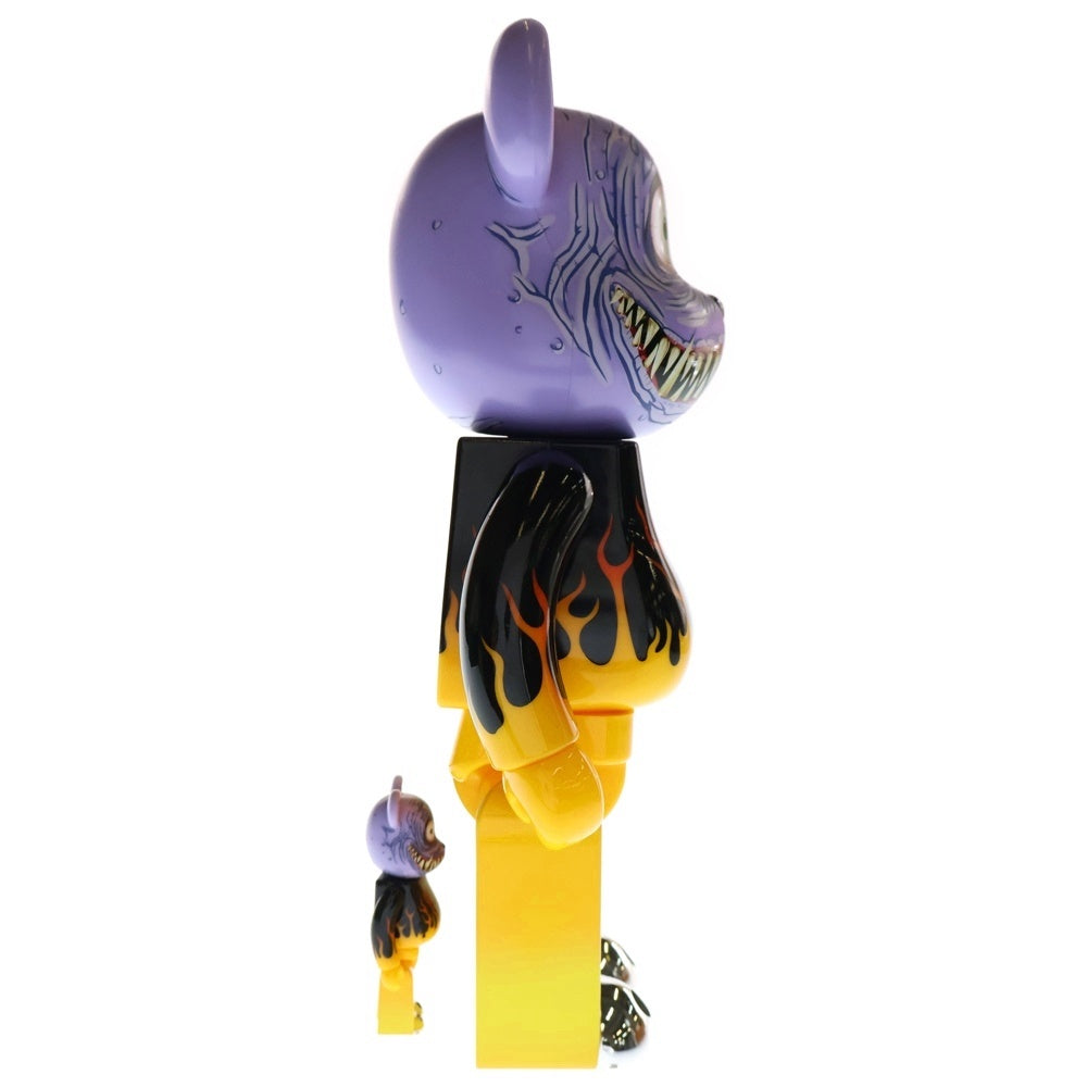 MEDICOM TOY(メディコムトイ) BE@RBRICK World Wide Tour MARK PARKER 100%&400% ベアブリック マークパーカー フィギュア 人形 マルチ