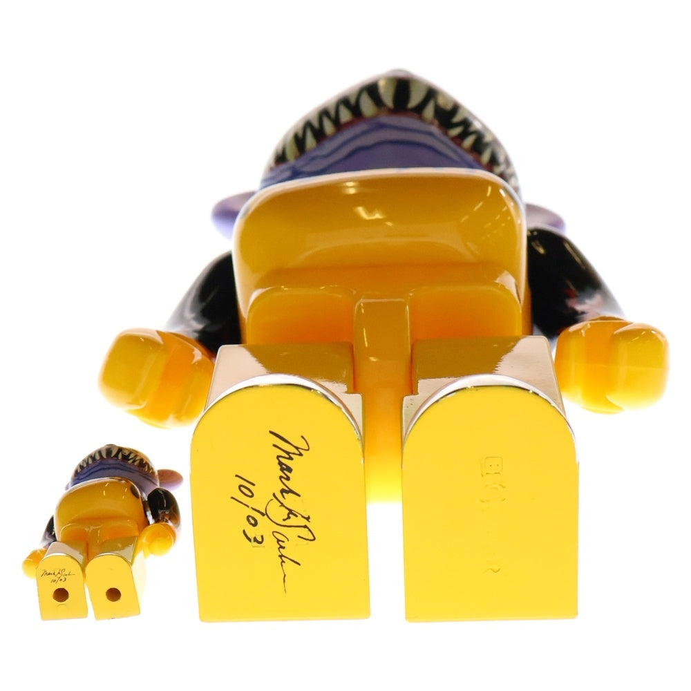 MEDICOM TOY(メディコムトイ) BE@RBRICK World Wide Tour MARK PARKER 100%&400% ベアブリック マークパーカー フィギュア 人形 マルチ