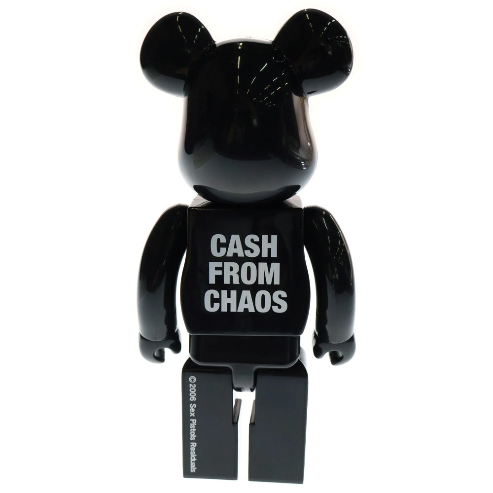 MEDICOM TOY(メディコムトイ) BE@RBRICK SEX PISTOLS Ver.3 Who Killed Bambi? 400% ベアブリック セックスピストルズ 人形 フィギュア ブラック