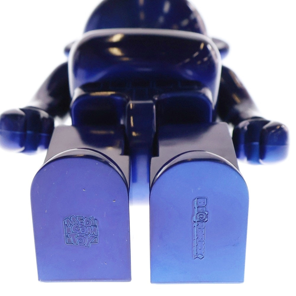 MEDICOM TOY(メディコムトイ) BE@RBRICK World Wide Tour STUUSY 400% ベアブリック ワールドワイドツアー ステューシー 人形 フィギュア ブルー