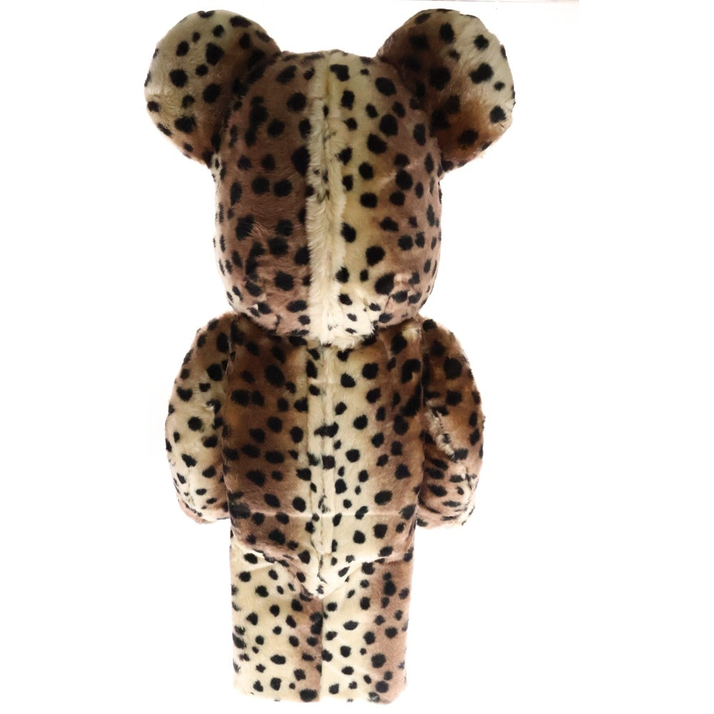 MEDICOM TOY(メディコムトイ) BE@RBRICK WORLD WIDE TOUR HF 1000% ベアブリック ワールドワイドツアー 藤原ヒロシ レオパード フィギュア 人形 ブラウン