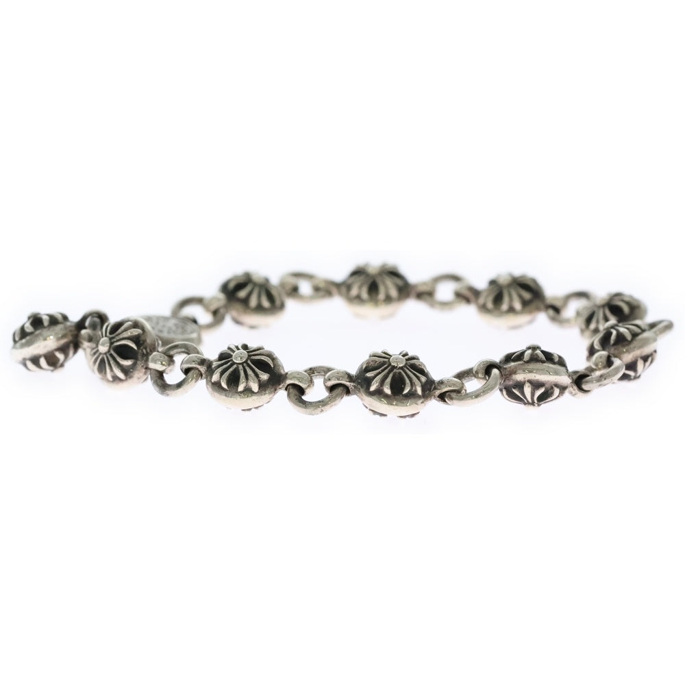 CHROME HEARTS(クロムハーツ) NO2 BALL #2クロスボールブレスレット シルバー BCA176