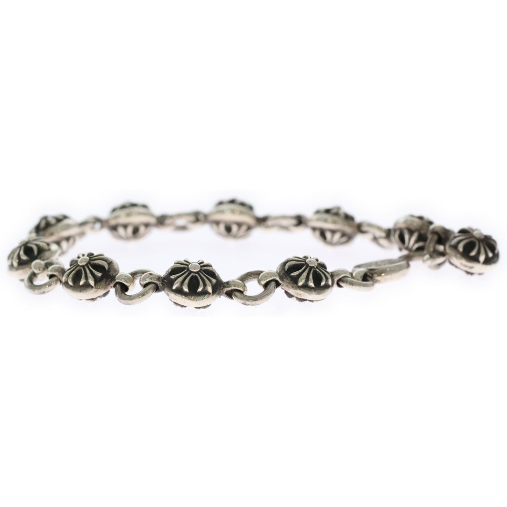 CHROME HEARTS(クロムハーツ) NO2 BALL #2クロスボールブレスレット シルバー BCA176