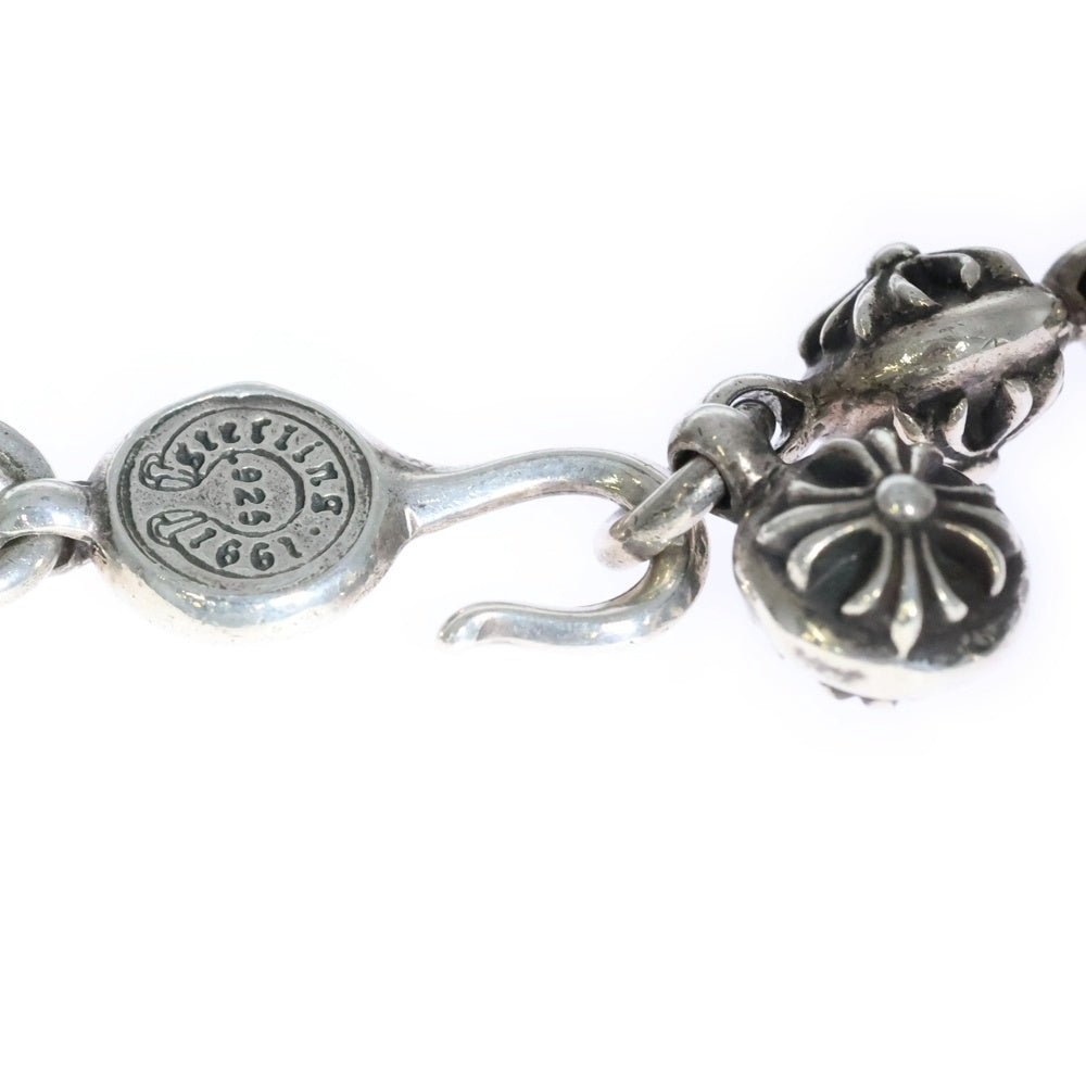 CHROME HEARTS(クロムハーツ) NO2 BALL #2クロスボールブレスレット シルバー BCA176