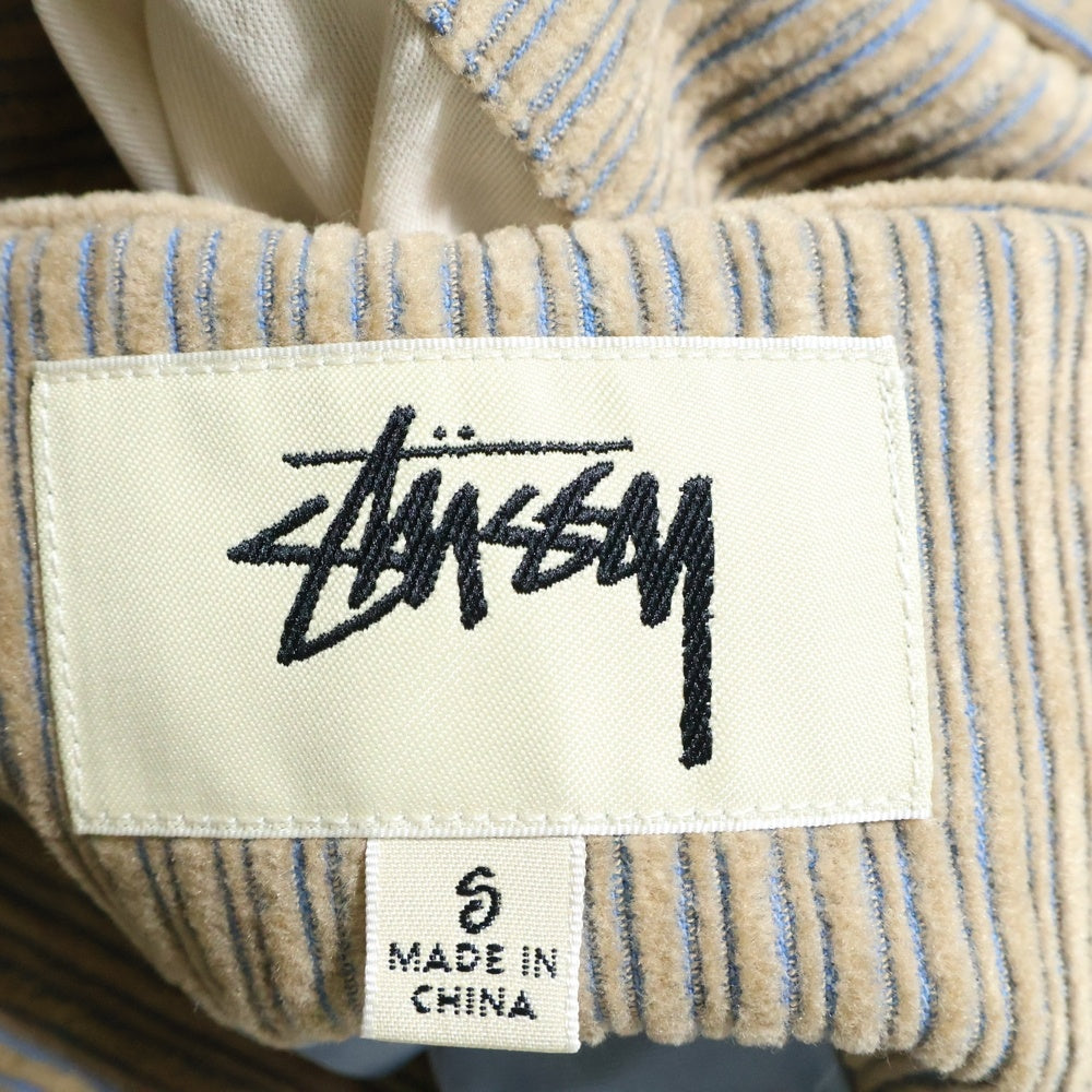 STUSSY(ステューシー) 23AW MIX WALE CORDUROY DOUBLE BREASTED BLAZER ミックスウェール コーデュロイロイ ダブルブレステッド ブレザー 6B テーラードジャケット ベージュ/ブルー