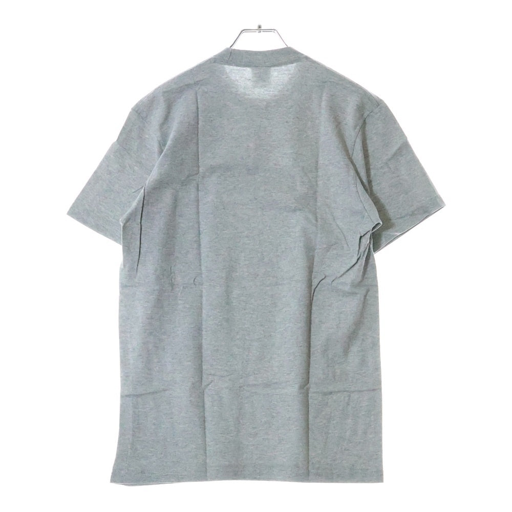 SUPREME(シュプリーム) 21SS×Emilio Pucci Box Logo Tee エミリオプッチ ボックスロゴプリント半袖Tシャツ カットソー グレー/ブルー