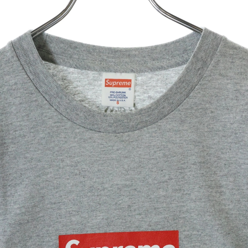 SUPREME(シュプリーム) 14SS 20th Anniversary Box Logo Tee 20周年記念ボックスロゴ半袖Tシャツ グレー