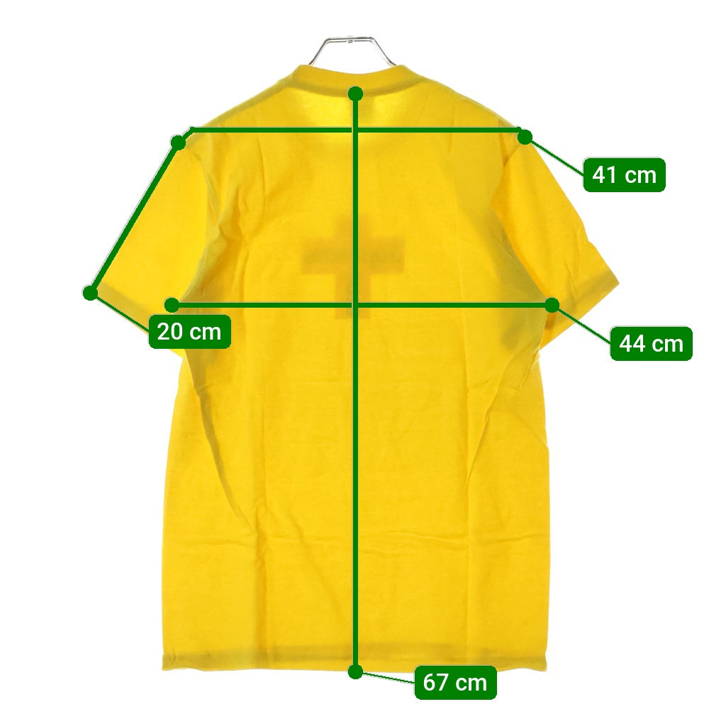 SUPREME(シュプリーム) 20AW Cross Box Logo Tee クロスボックスロゴ 半袖Tシャツ イエロー