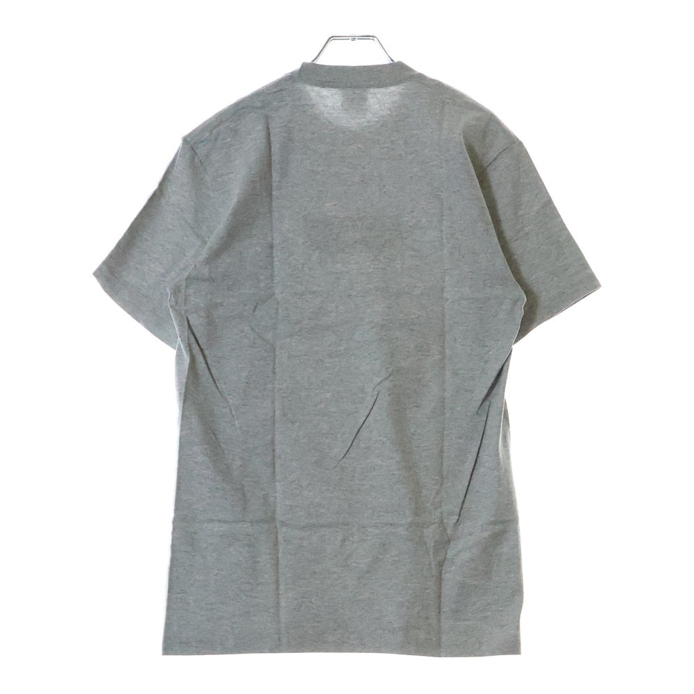 SUPREME(シュプリーム) 21SS×Emilio Pucci Box Logo Tee エミリオプッチ ボックスロゴプリント半袖Tシャツ カットソー グレー/ブラック