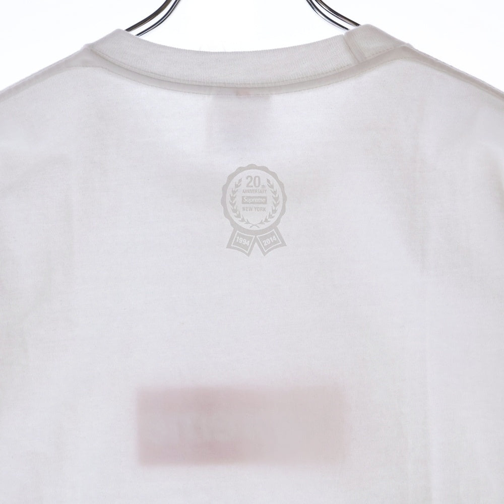 SUPREME(シュプリーム) 14SS 20th Anniversary Box Logo Tee 20周年記念ボックスロゴ半袖Tシャツ ホワイト