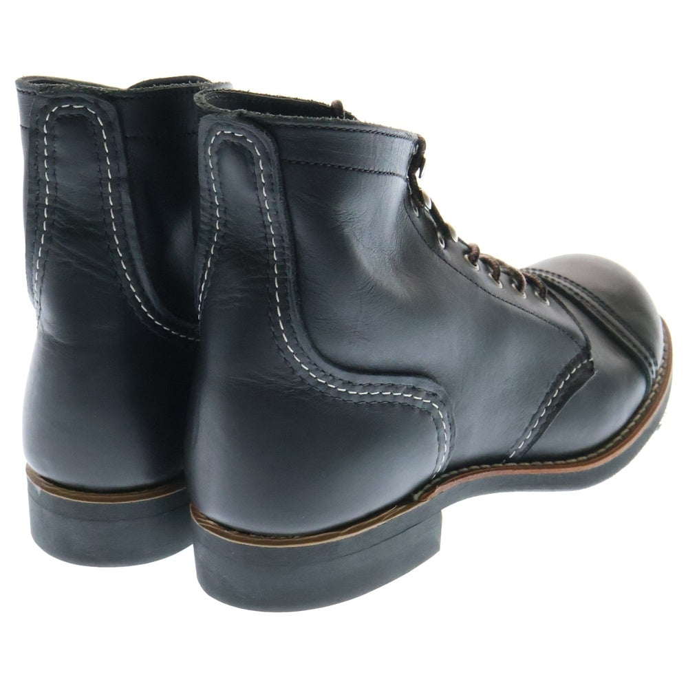 RED WING(レッド ウイング) WOMENS IRON RANGER アイアン レンジャーレザー レースアップ ブーツ ブラック 3386 レディース