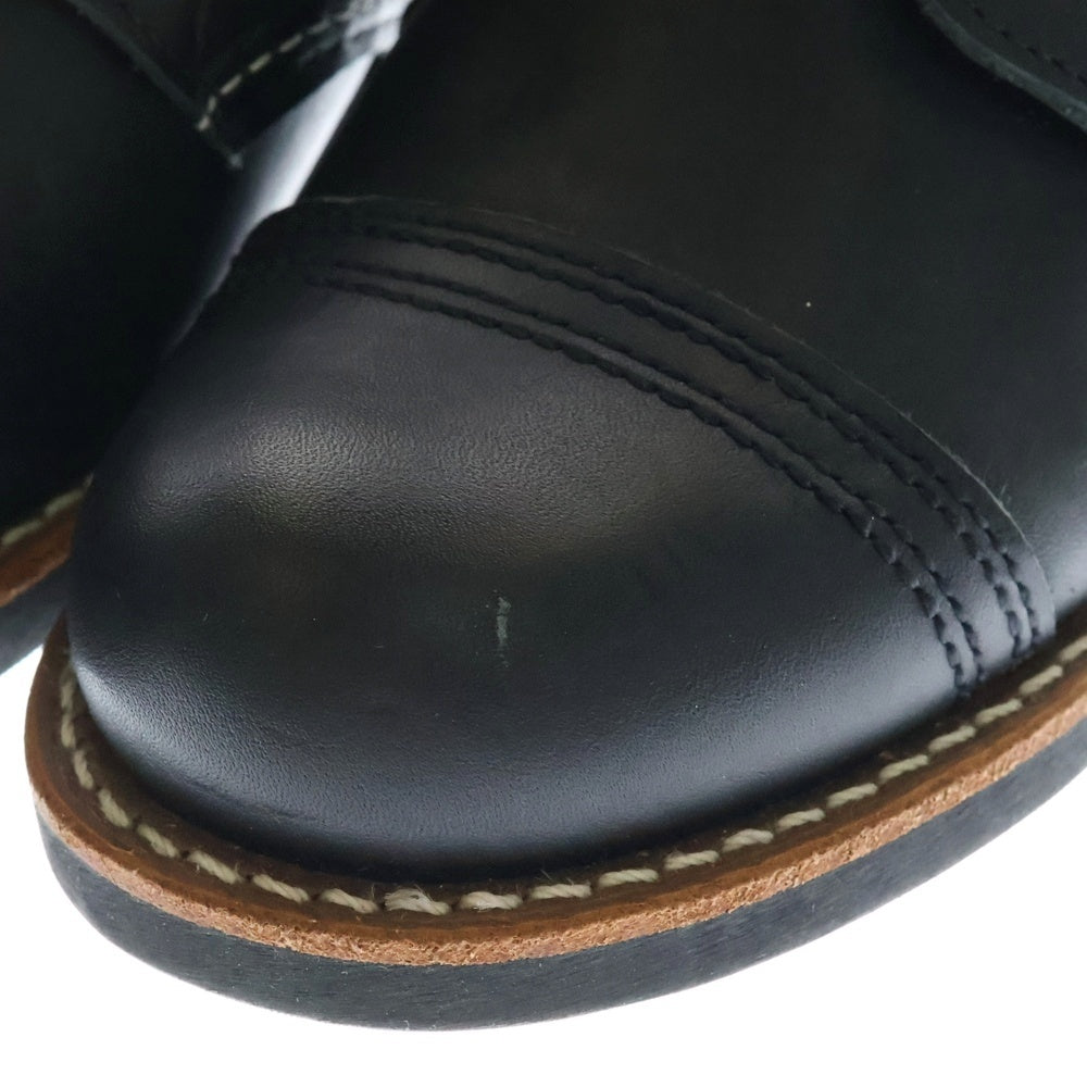 RED WING(レッド ウイング) WOMENS IRON RANGER アイアン レンジャーレザー レースアップ ブーツ ブラック 3386 レディース