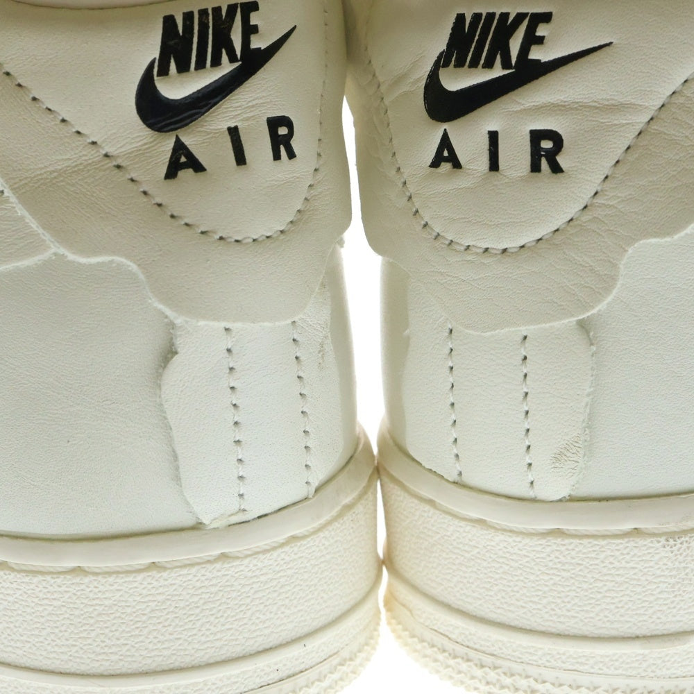 NIKE(ナイキ) ×COMME des GARCONS HOMME PLUS AIR FORCE 1 コムデギャルソン オムプリュス エアフォース1 ベルトストラップ ミッドカットスニーカー US8/26cm DC3601-100