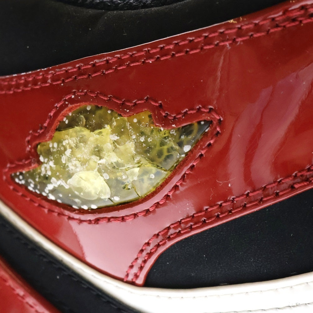 NIKE(ナイキ) 【観賞用 2003年製】AIR JORDAN 1 RETRO OG PATENT エアジョーダン1 シカゴ パテント スニーカー レッド/ホワイト US9.5/27.5cm 136085-106