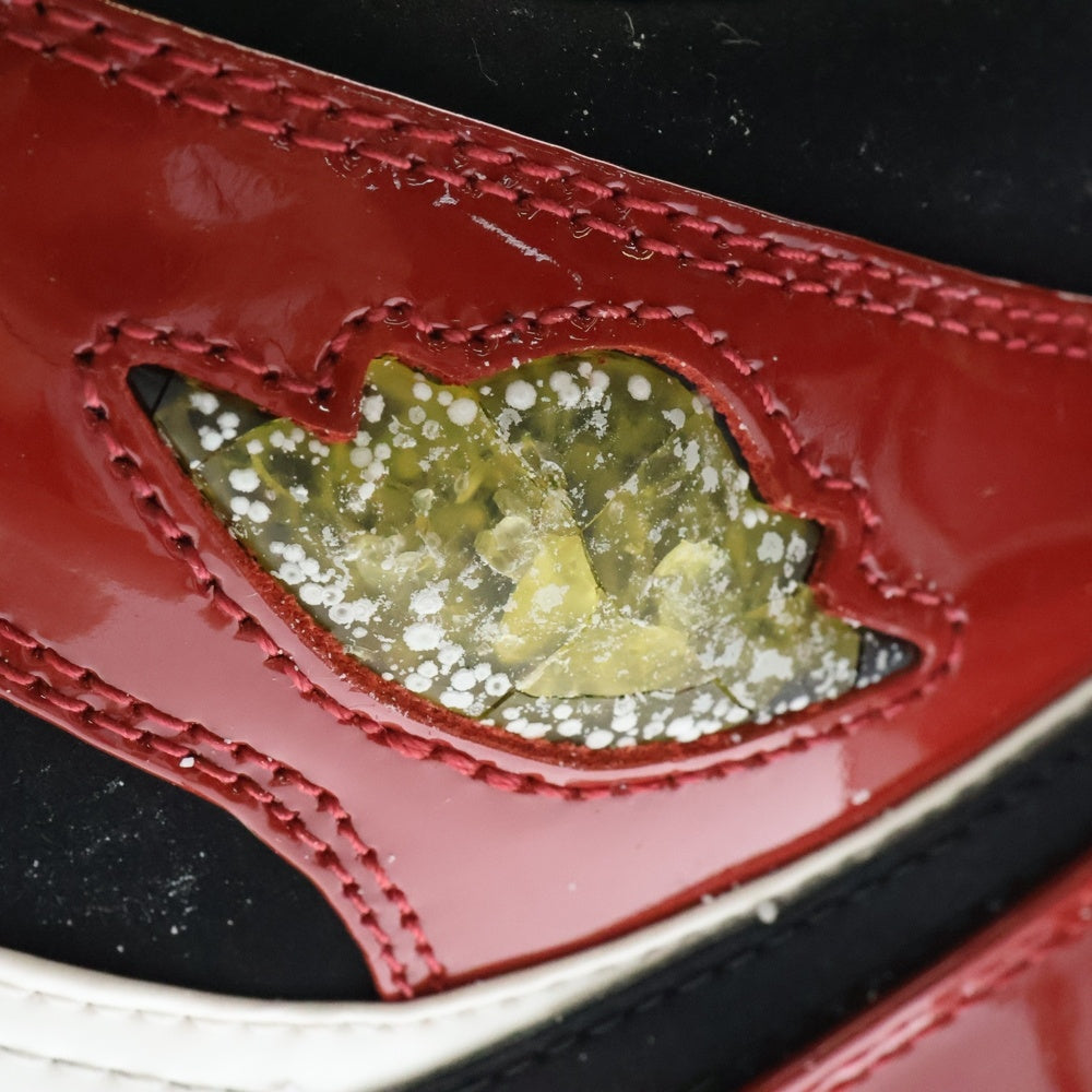 NIKE(ナイキ) 【観賞用 2003年製】AIR JORDAN 1 RETRO OG PATENT エアジョーダン1 シカゴ パテント スニーカー レッド/ホワイト US9.5/27.5cm 136085-106