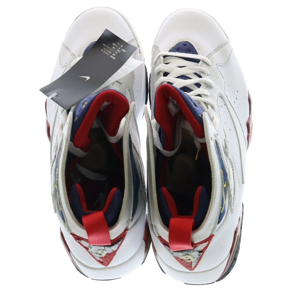 NIKE(ナイキ) 【観賞用 2004年製】AIR JORDAN 7 RETRO OLYMPIC エアジョーダン7 レトロ バルセロナオリンピック ハイカットスニーカー ホワイト US9/27cm 304775-171