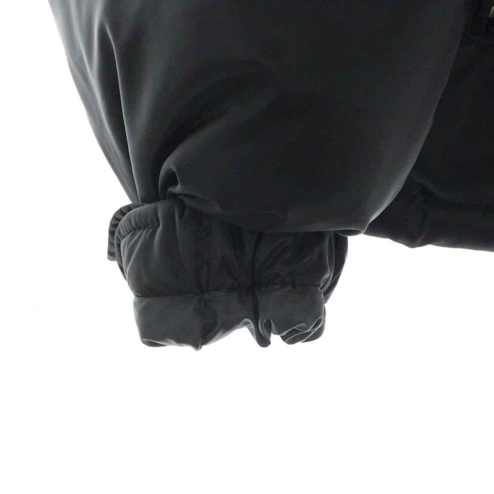 PRADA(プラダ) 24AW トライアングルロゴプレート ジップアップ ダウンジャケット ブラック SGH070 R232 1060