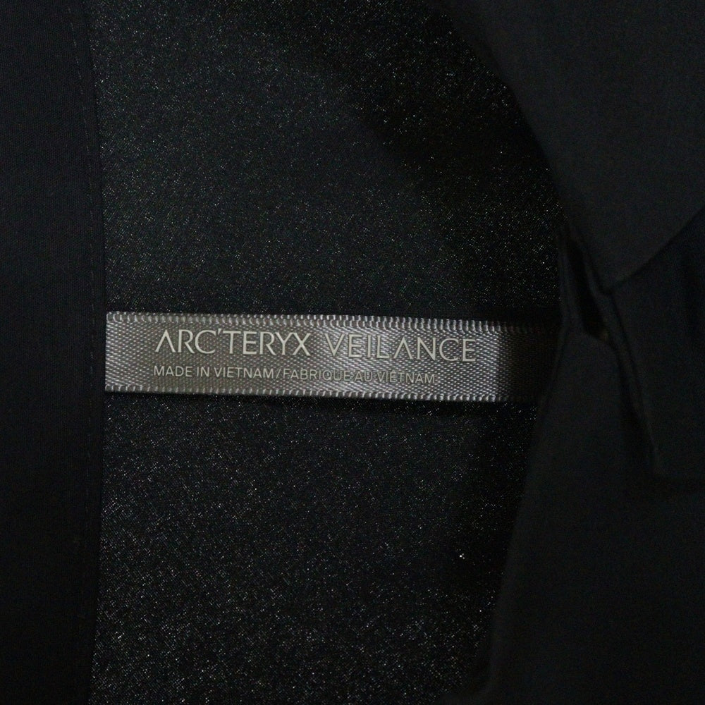 ARC'TERYX(アークテリクス) VEILANCE METRY LS SHIRT ヴェイランス メトリー ナイロン 長袖シャツ ブラック X000009122