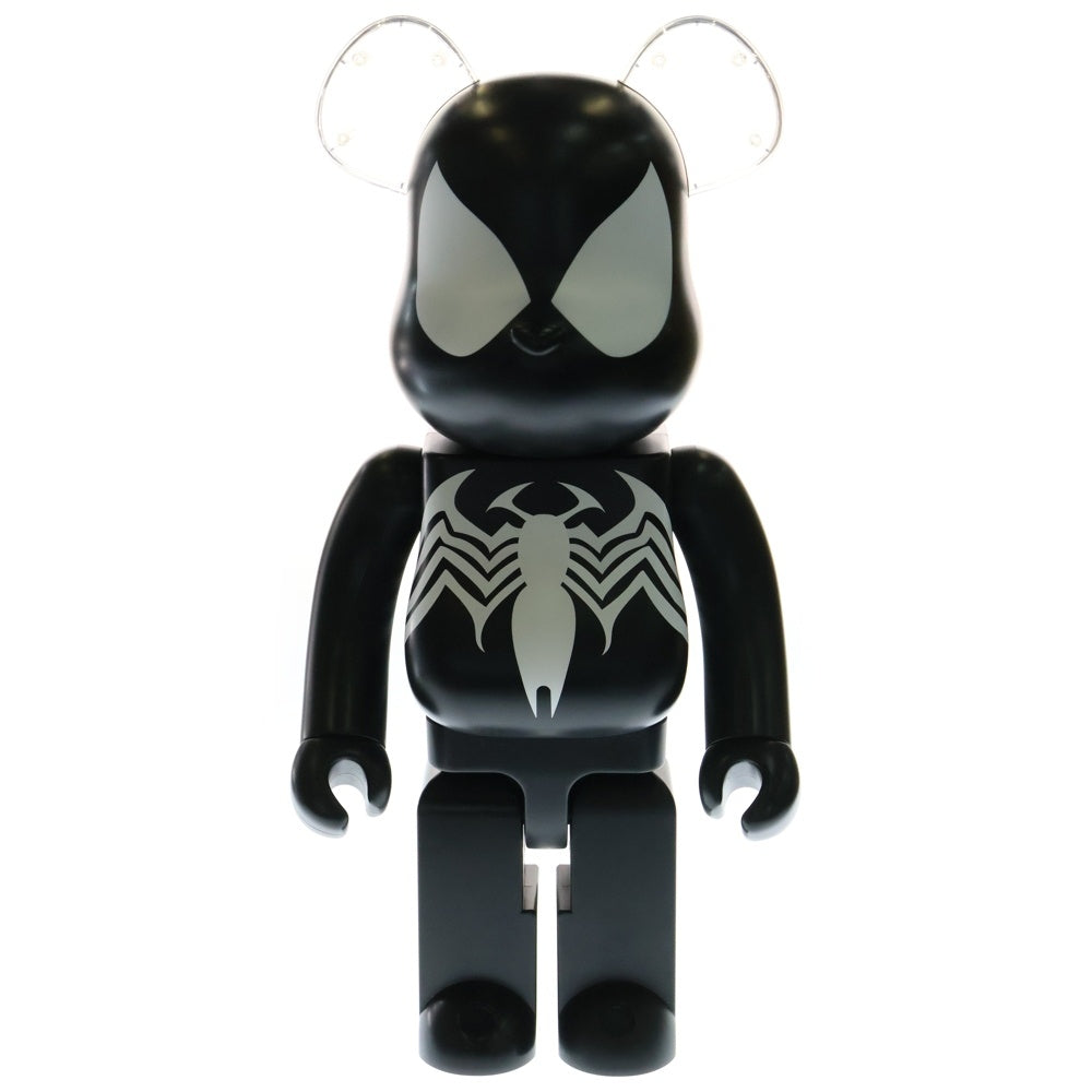 MEDICOM TOY(メディコムトイ) BE@RBRICK SPIDER-MAN BLACK COSTUME 1000% ベアブリック スパイダーマン ブラック コスチューム フィギュア 人形 ブラック