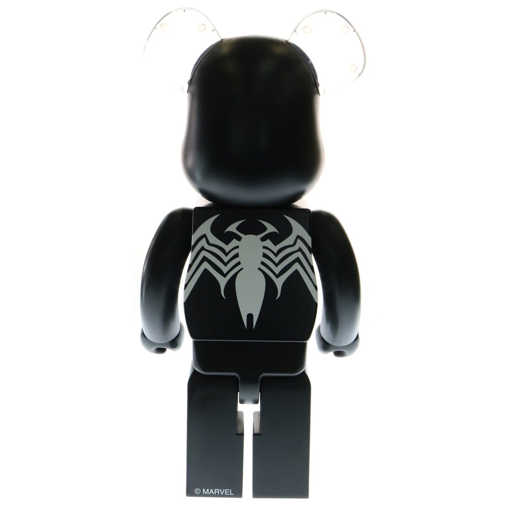 MEDICOM TOY(メディコムトイ) BE@RBRICK SPIDER-MAN BLACK COSTUME 1000% ベアブリック スパイダーマン ブラック コスチューム フィギュア 人形 ブラック