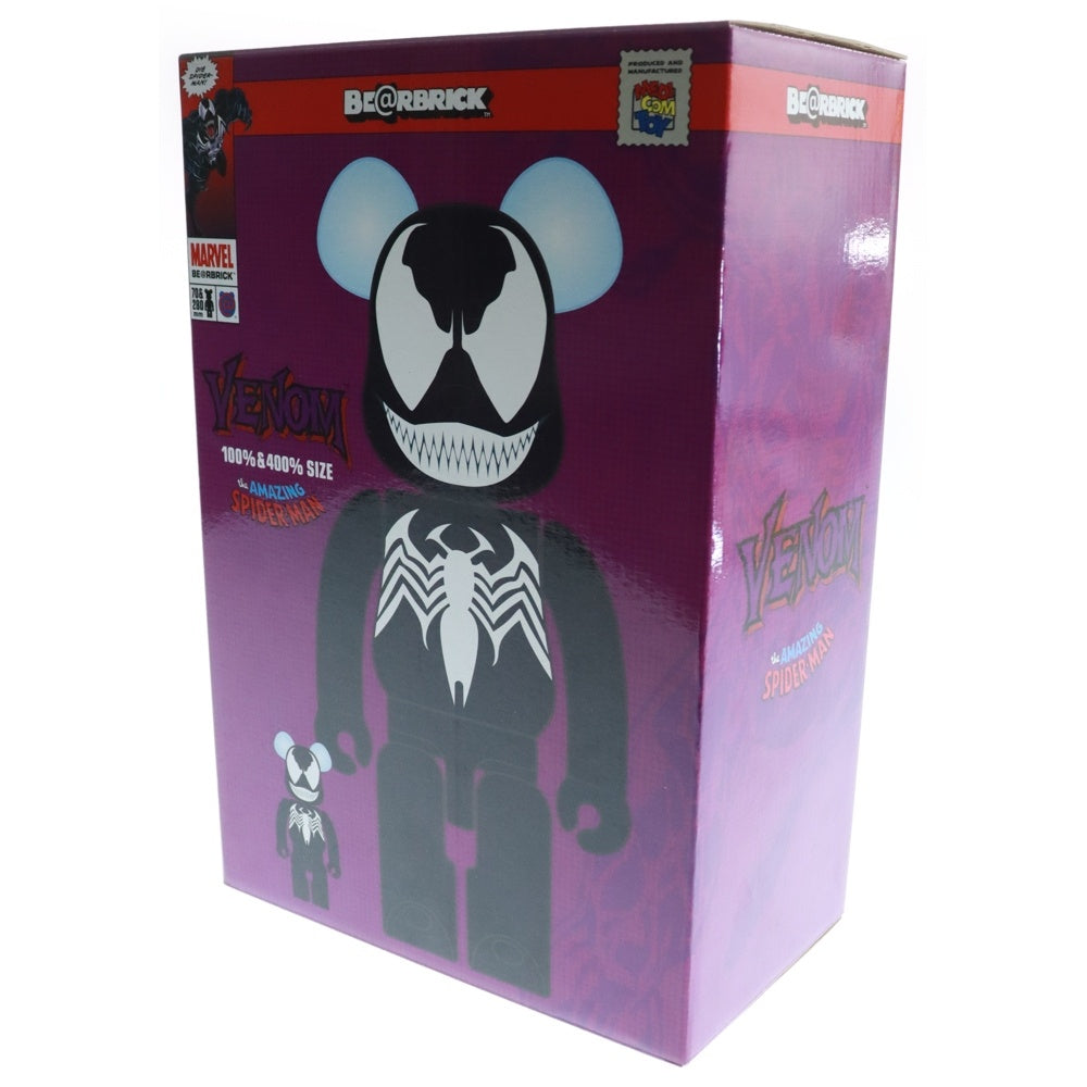 MEDICOM TOY(メディコムトイ) BE@RBRICK VENOM 400% ベアブリック ヴェノム フィギュア 人形 ネイビー