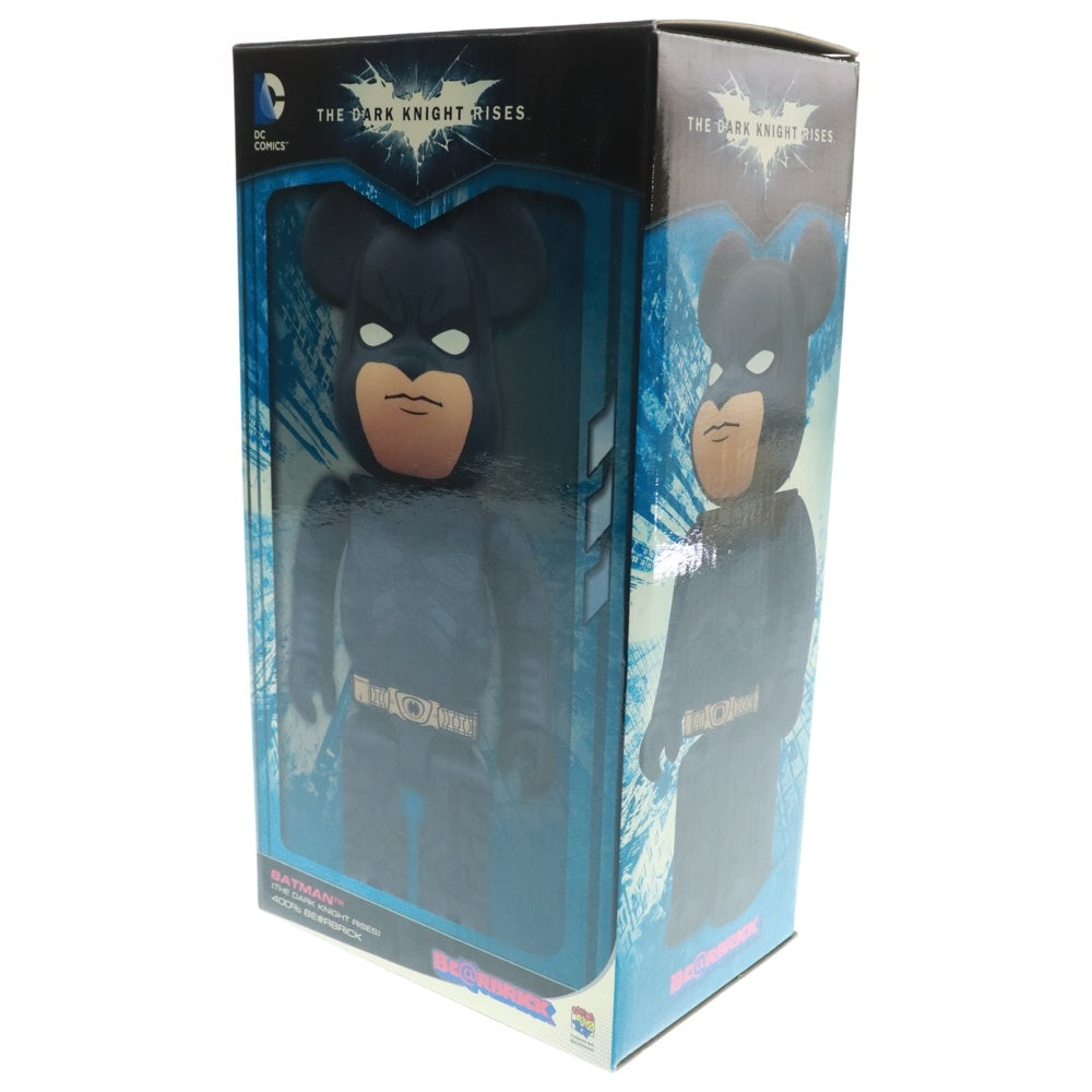 MEDICOM TOY(メディコムトイ) BE@RBRICK BATMAN THE DARK KNIGHT RISES Ver 400% ベアブリック バットマン ダーク ナイト ライジング フィギュア 人形 ブラック