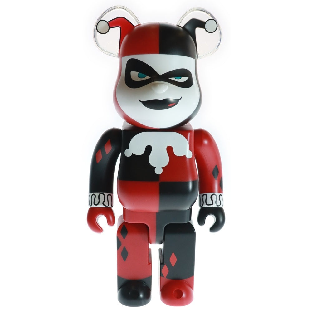 MEDICOM TOY(メディコムトイ) BE@RBRICK HARLEY QUINN BATMAN Animated Ver 400% ベアブリック ハーレイ クイン バットマン アニメ シリーズ フィギュア人形 レッド/ブラック
