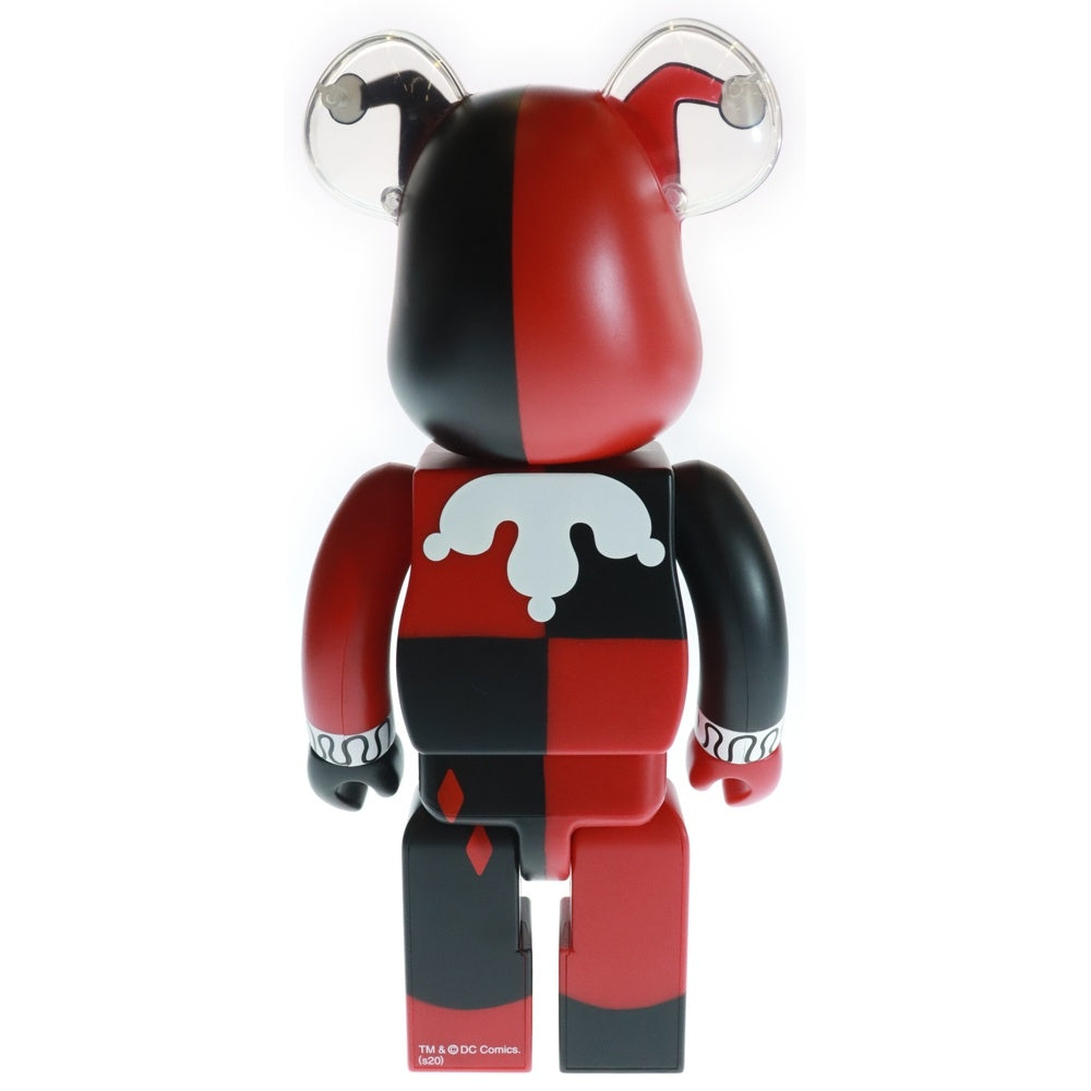 MEDICOM TOY(メディコムトイ) BE@RBRICK HARLEY QUINN BATMAN Animated Ver 400% ベアブリック ハーレイ クイン バットマン アニメ シリーズ フィギュア人形 レッド/ブラック