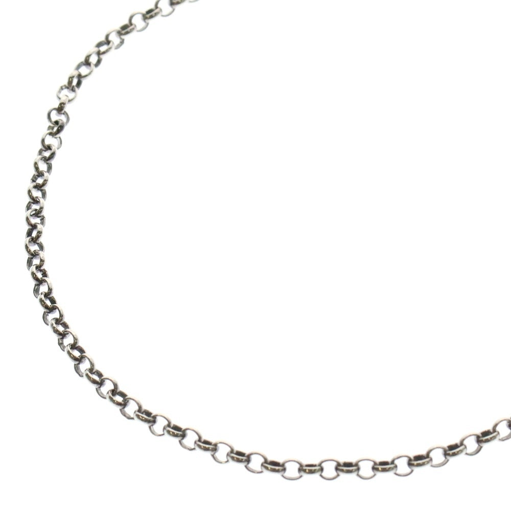 CHROME HEARTS(クロムハーツ) NECKCHAIN R18 ロールチェーンネックレス 18inch シルバー BCA083