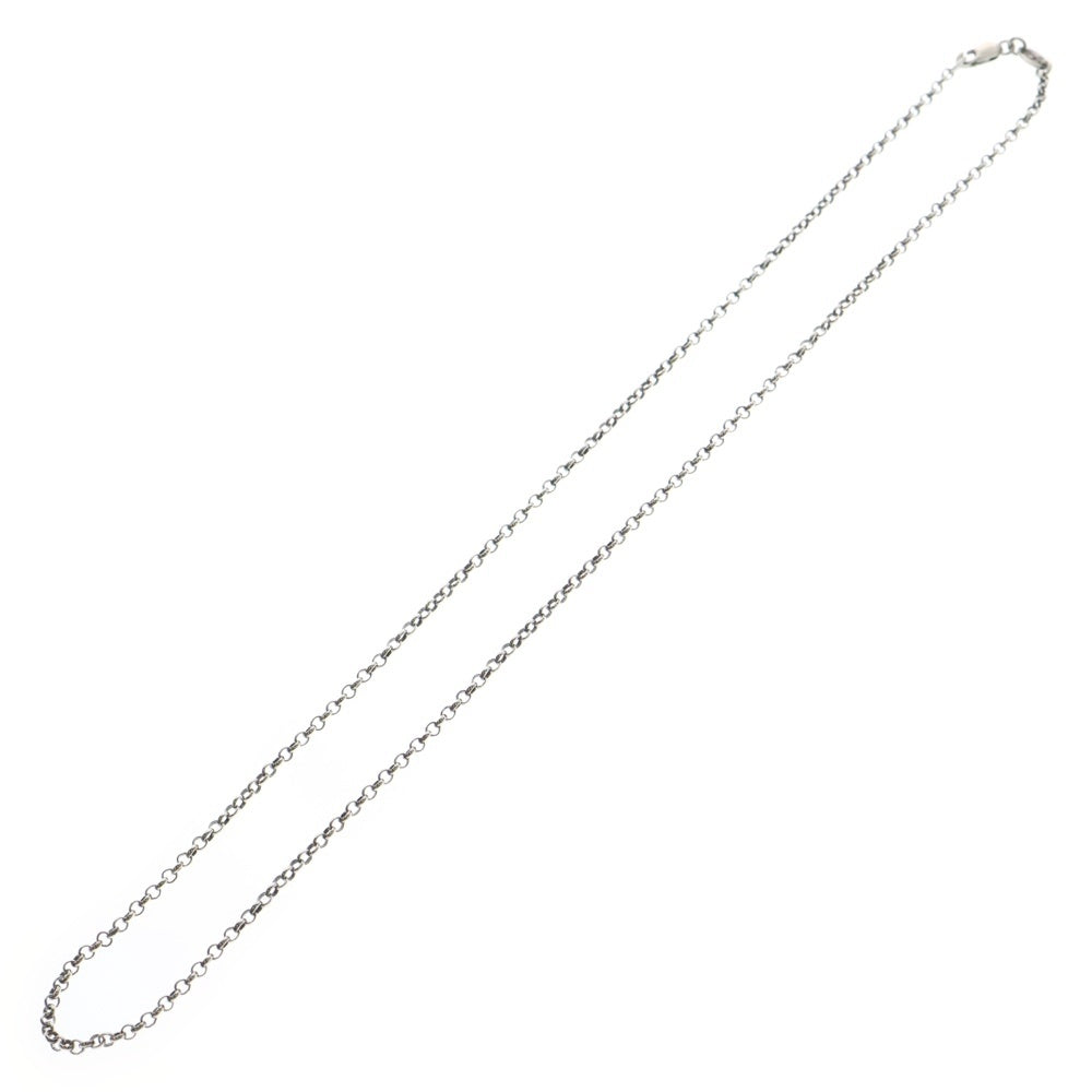CHROME HEARTS(クロムハーツ) NECKCHAIN R18 ロールチェーンネックレス 18inch シルバー BCA083