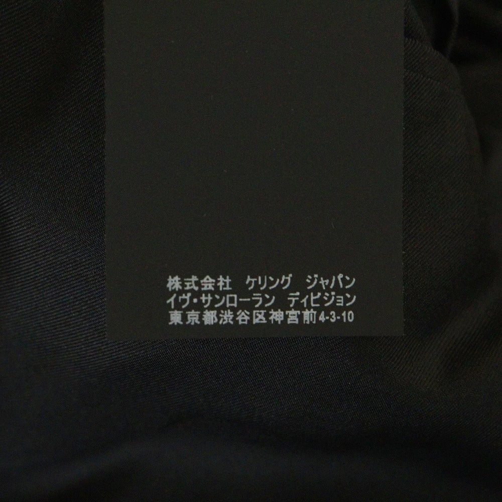 SAINT LAURENT PARIS(サンローランパリ) 19AW Velvet Jacket With Astrology Embroidery ビジュー装飾 1B ベルベット ジャケット ネイビー 554014
