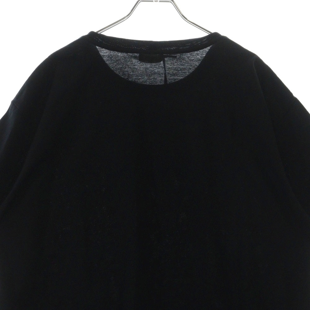 CELINE(セリーヌ) Logo Rhinestone Tee ロゴ ラインストーン 半袖Tシャツ ブラック 2X15M671Q