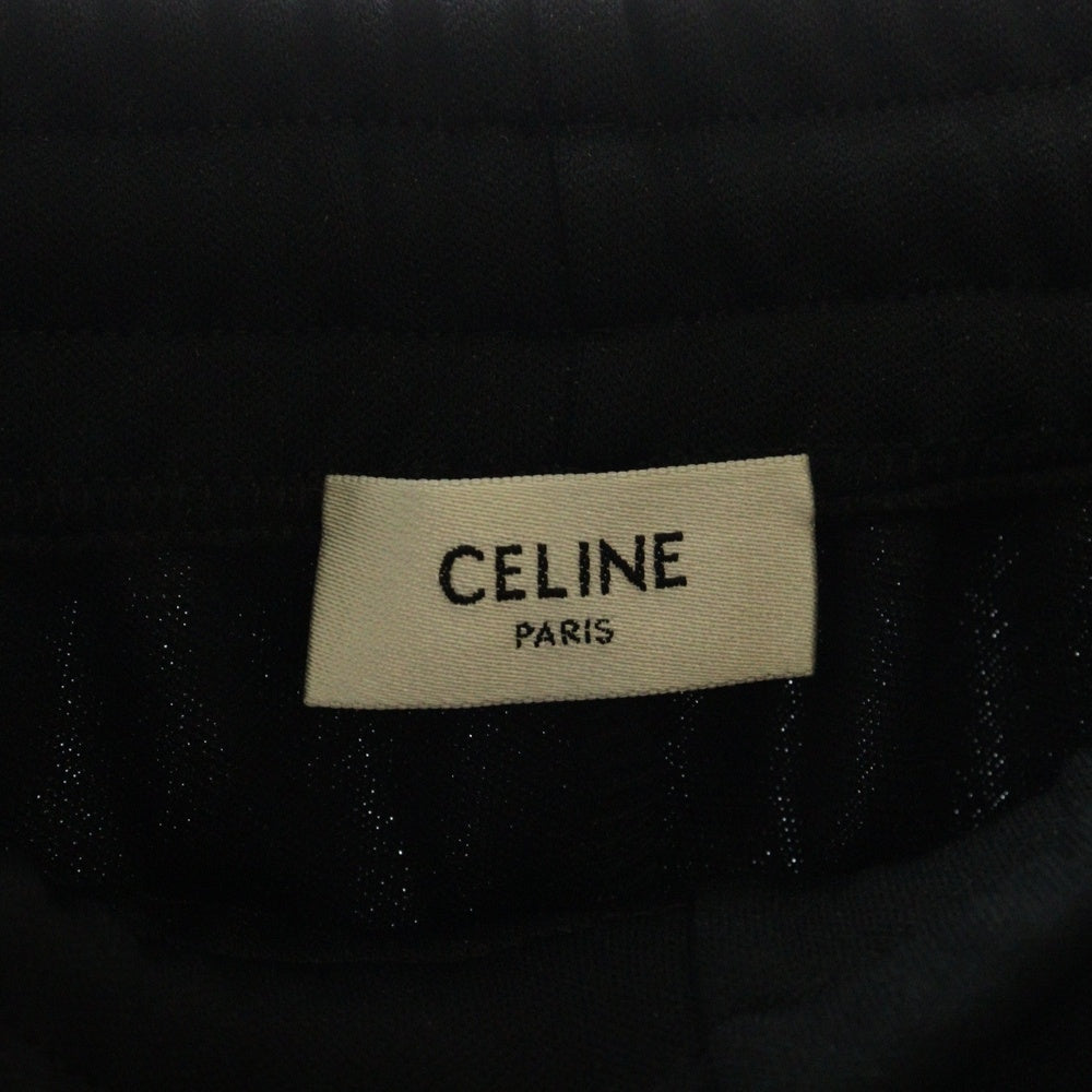 CELINE(セリーヌ) Logo Sideline Track Pants ロゴサイドライン トラックパンツ ブラック 2Z412121O