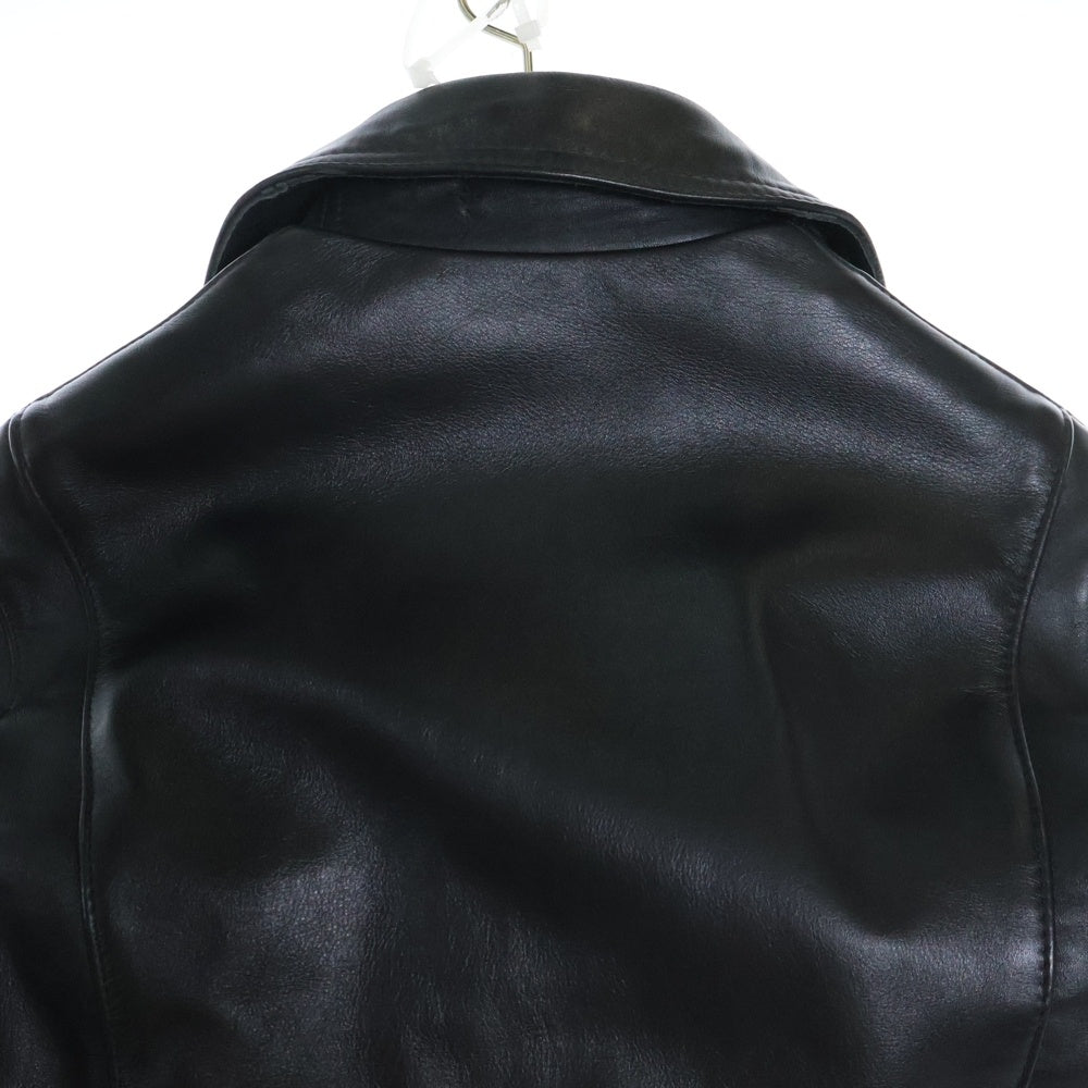 Lewis Leathers(ルイスレザー) 441T CYCLONE TIGHT FIT サイクロン タイトフィット カウハイド ダブルライダース レザージャケット ブラック