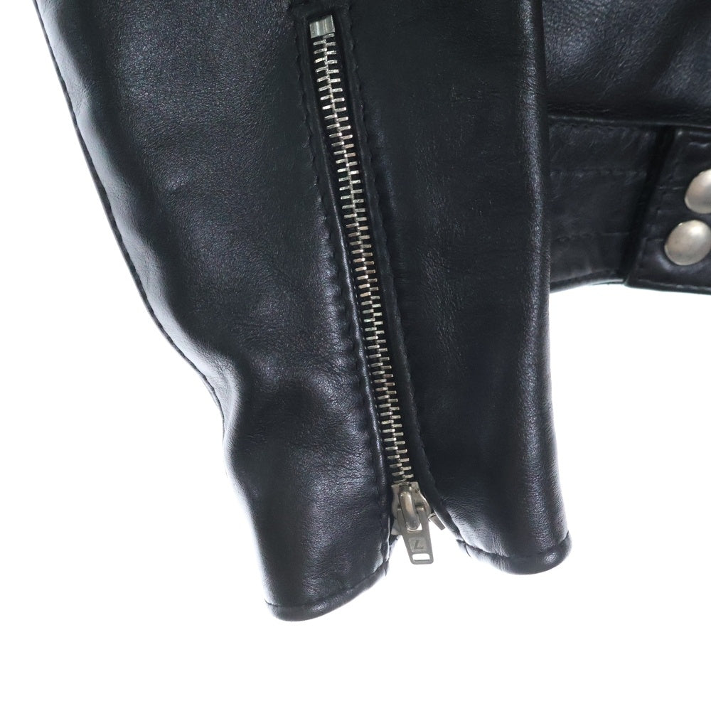Lewis Leathers(ルイスレザー) 441T CYCLONE TIGHT FIT サイクロン タイトフィット カウハイド ダブルライダース レザージャケット ブラック