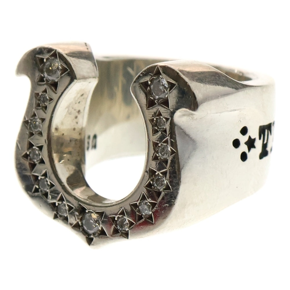 TENDERLOIN(テンダーロイン) T-H.S RING SILVER ホースシュー ダイヤリング シルバー
