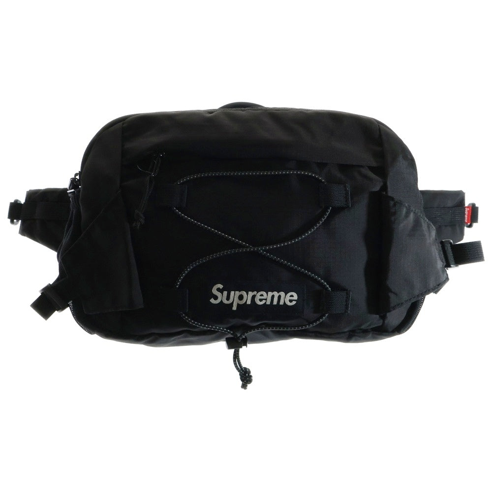 SUPREME(シュプリーム) 17SS Waist Bag ボックスロゴ ナイロンウエストバッグ ショルダーバッグ ブラック