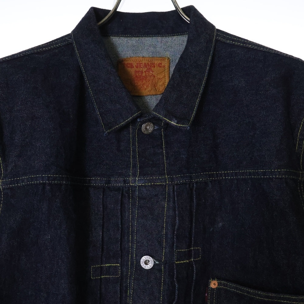 TCB JEANS(ティーシービー ジーンズ) S40 対戦モデル 1st デニム トラッカージャケット インディゴ