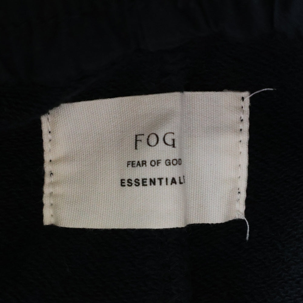 FOG Essentials(エフオージー エッセンシャルズ) ドローストリング スウェット ショーツ ショート ハーフパンツ ブラック